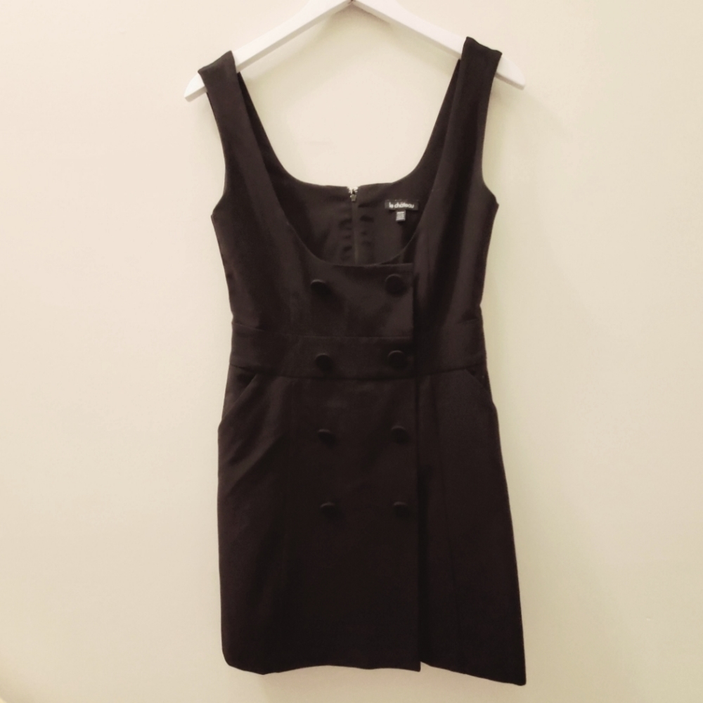 Black dress, extra small size, great to wear with turtle neck fitted sweater